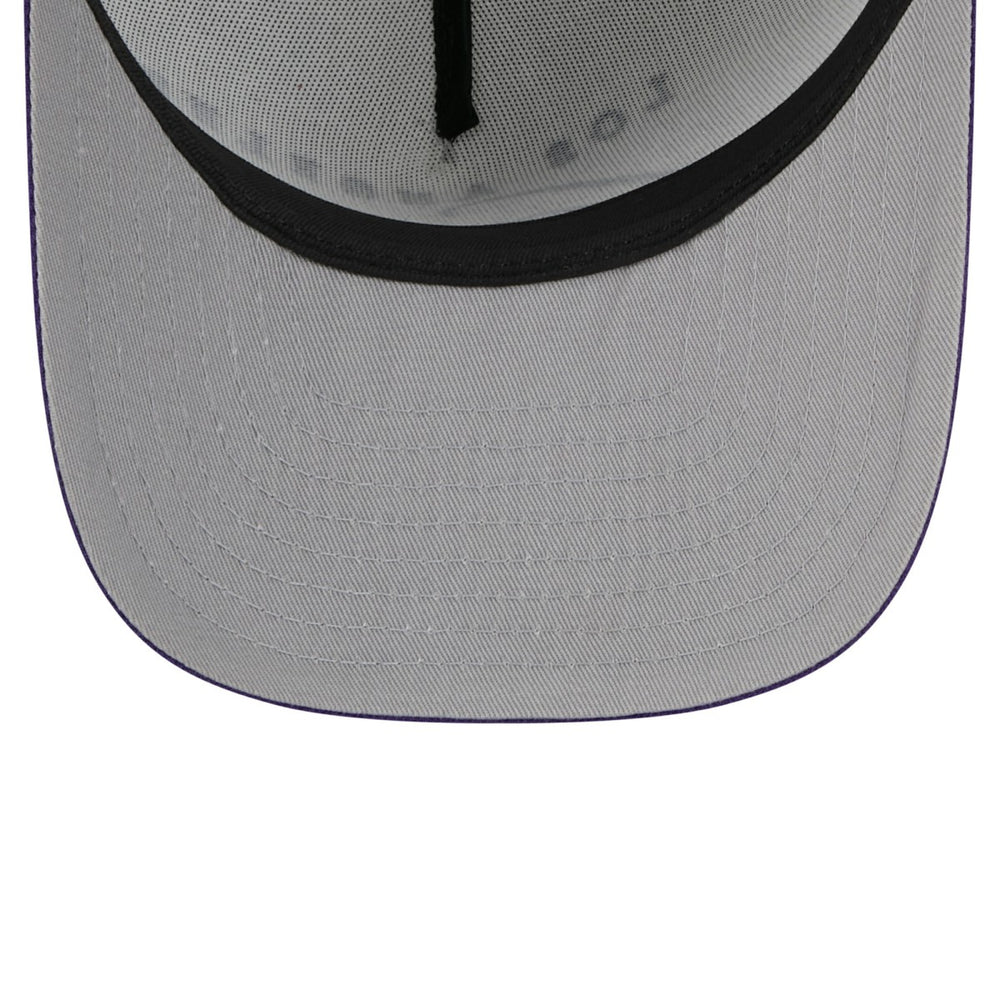 Los Angeles Lakers 2025 NBA Draft A-Frame 59FIFTY Fitted Hat - White/Purple discount