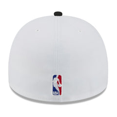 Miami Heat 2025 NBA Draft A-Frame 59FIFTY Fitted Hat - White/Black sale