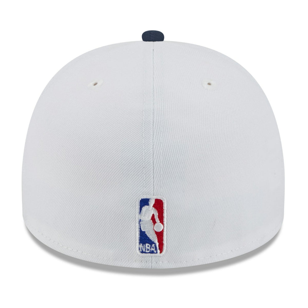 Minnesota Timberwolves 2025 NBA Draft A-Frame 59FIFTY Fitted Hat - White/Navy for sale