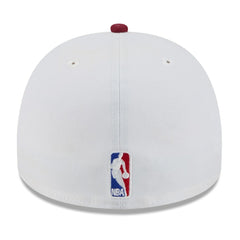 Cleveland Cavaliers 2025 NBA Draft A-Frame 59FIFTY Fitted Hat sale - White/Wine for sale