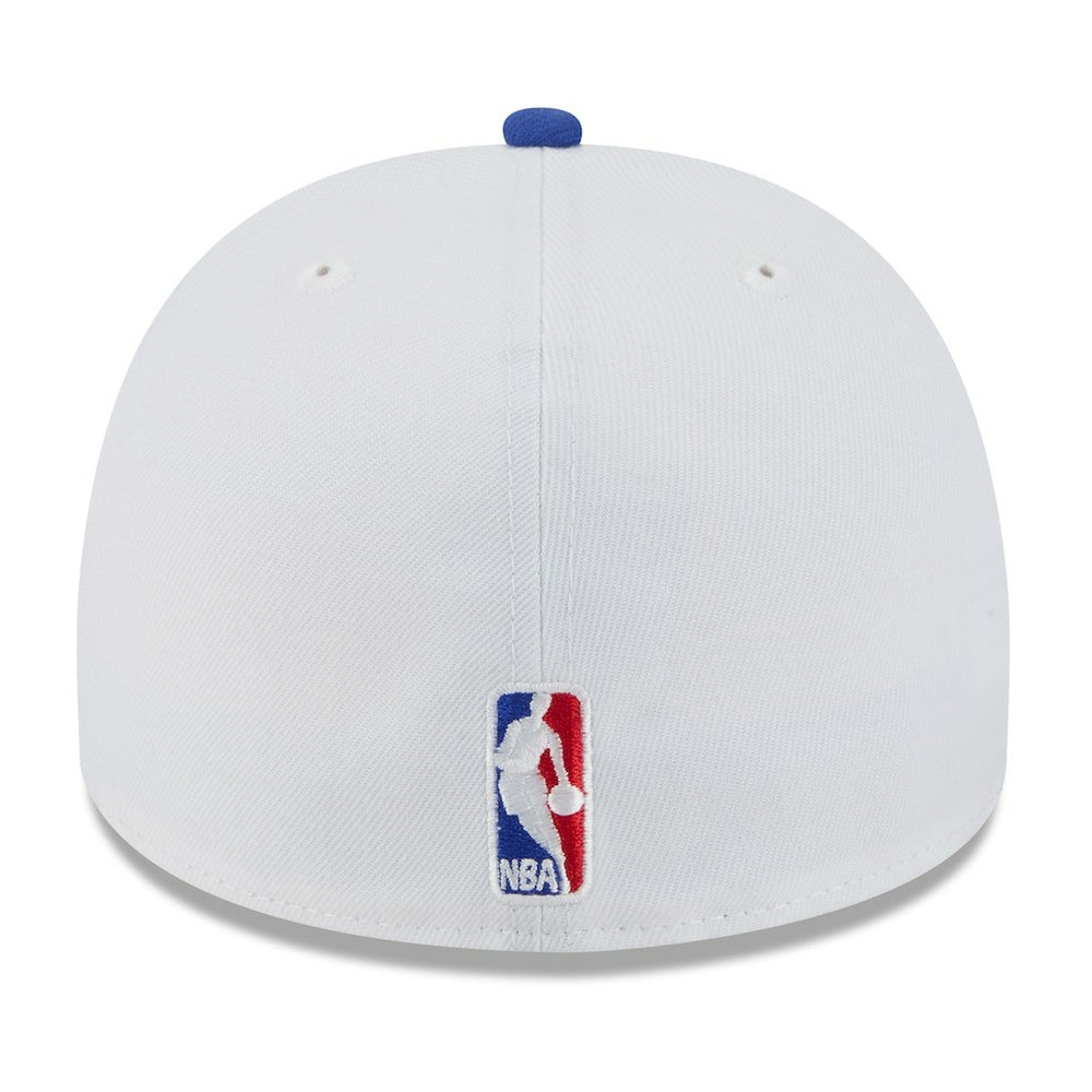 Golden State Warriors 2025 NBA Draft A-Frame 59FIFTY Fitted Hat sale - White/Royal discount