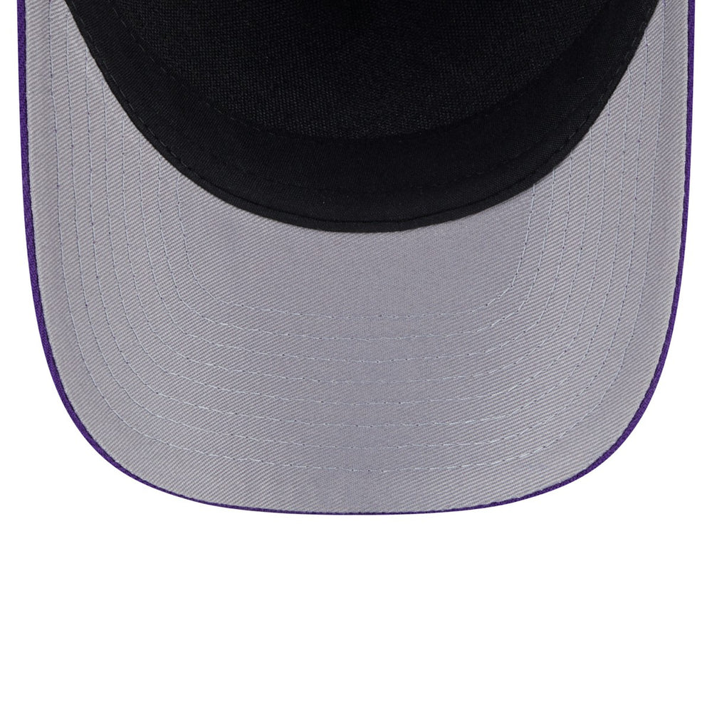 Los Angeles Lakers 2025 NBA Draft M-Crown A-Frame 9FORTY Adjustable Hat - Purple shop