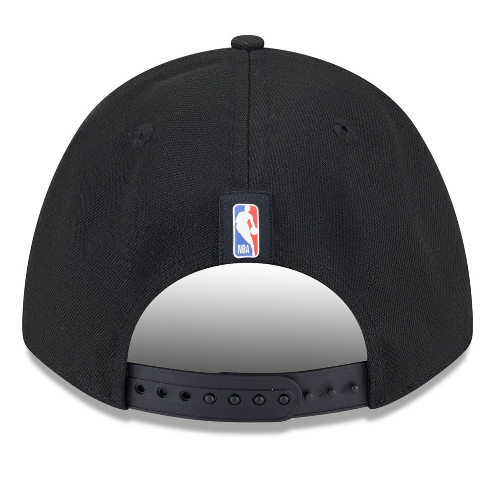 Miami Heat 2025 NBA Draft M-Crown A-Frame 9FORTY Adjustable Hat - Black sale