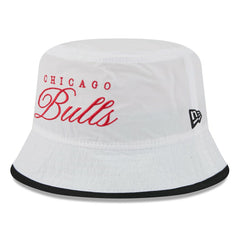 Chicago Bulls 2025 NBA Draft Nylon Bucket Hat - White/Black shop