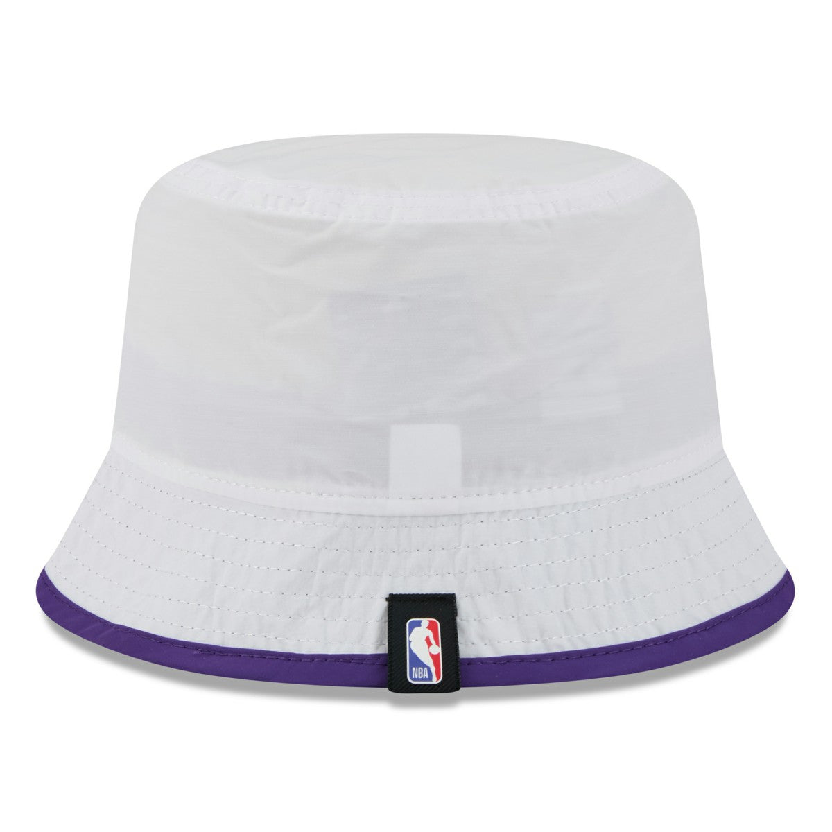 Los Angeles Lakers 2025 NBA Draft Nylon Bucket Hat - White/Purple outlet