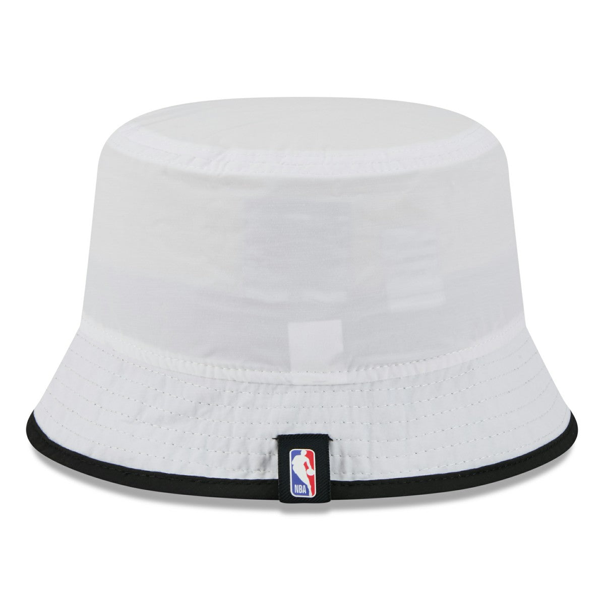 Miami Heat 2025 NBA Draft Nylon Bucket Hat - White/Black sale