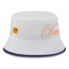 Phoenix Suns 2025 NBA Draft Nylon Bucket Hat - White/Purple sale