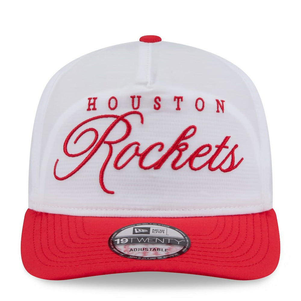 Houston Rockets 2025 NBA Draft On-Stage Nylon 19TWENTY Adjustable Hat sale - White/Red online