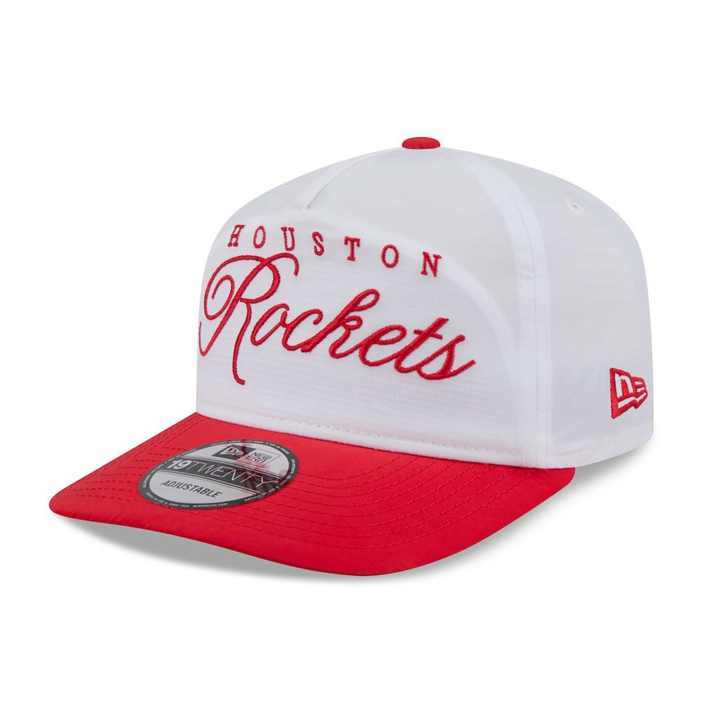 Houston Rockets 2025 NBA Draft On-Stage Nylon 19TWENTY Adjustable Hat sale - White/Red online