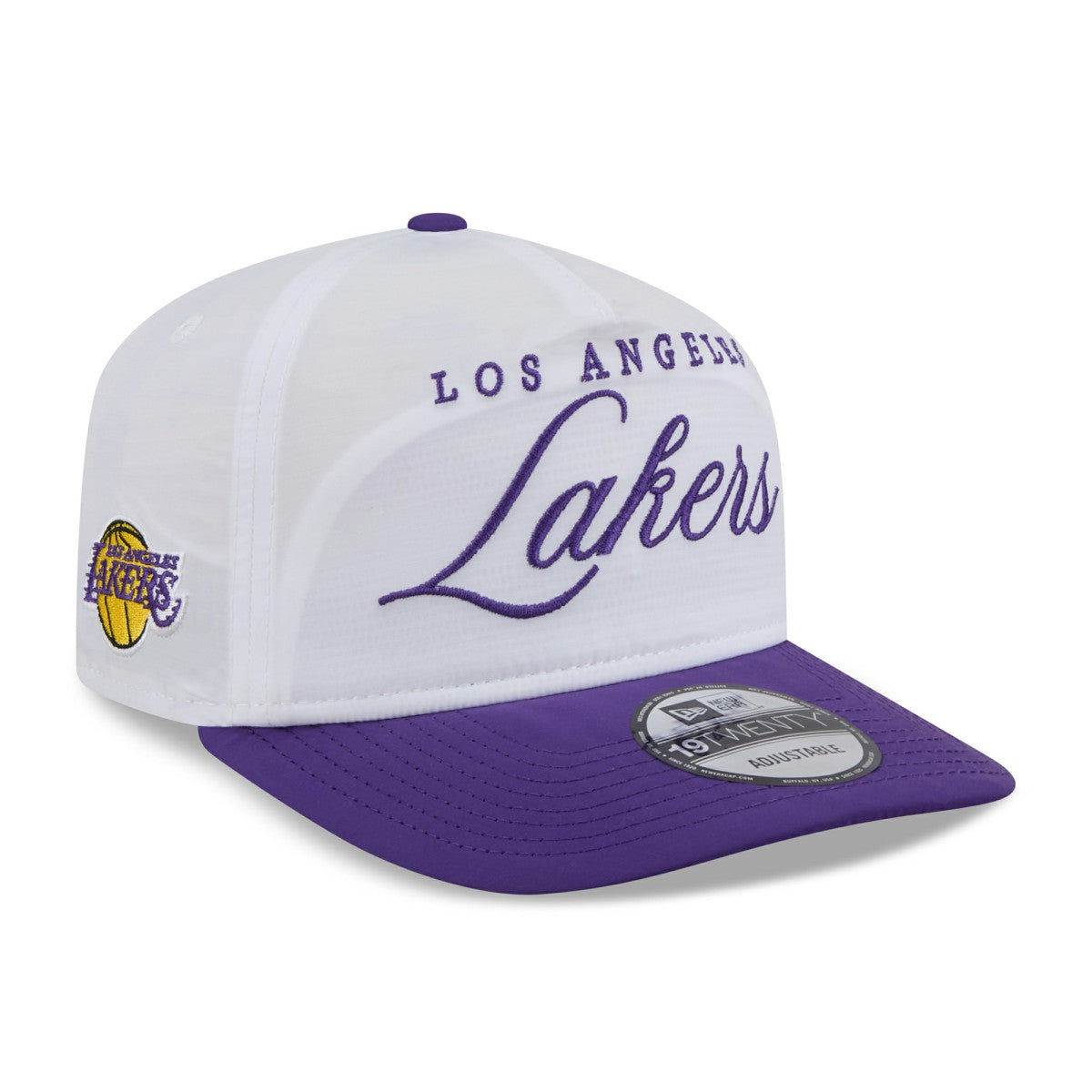 Los Angeles Lakers 2025 NBA Draft On-Stage Nylon 19TWENTY Adjustable Hat - White/Purple online