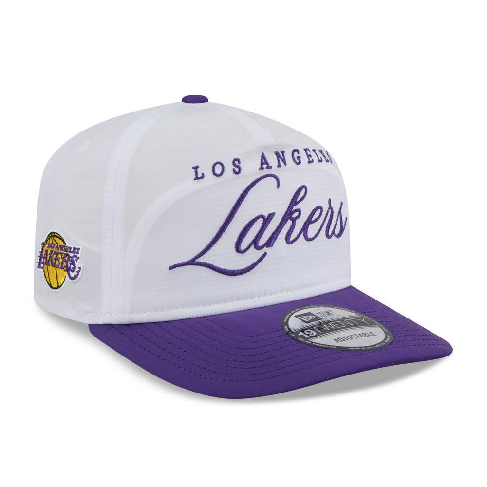 Los Angeles Lakers 2025 NBA Draft On-Stage Nylon 19TWENTY Adjustable Hat - White/Purple online