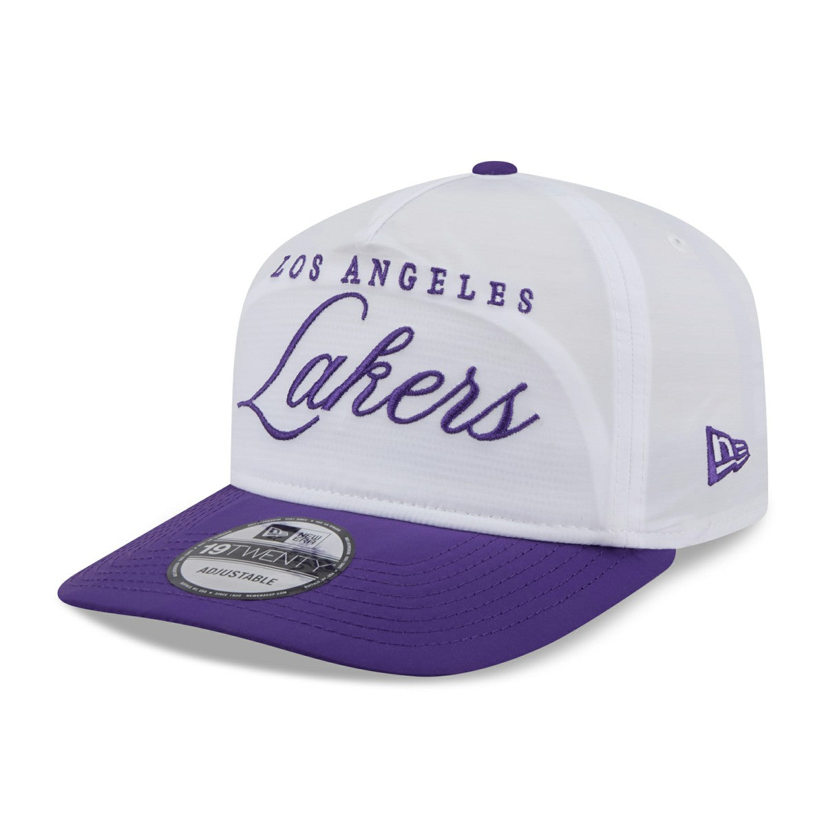 Los Angeles Lakers 2025 NBA Draft On-Stage Nylon 19TWENTY Adjustable Hat - White/Purple online