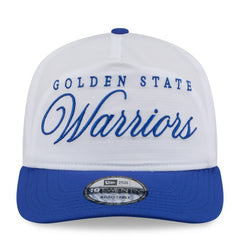Golden State Warriors 2025 NBA Draft On-Stage Nylon 19TWENTY Adjustable Hat sale - White/Royal cheap