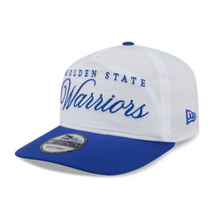 Golden State Warriors 2025 NBA Draft On-Stage Nylon 19TWENTY Adjustable Hat sale - White/Royal cheap
