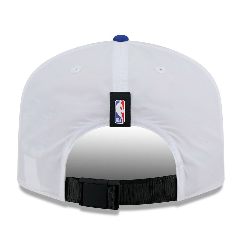Golden State Warriors 2025 NBA Draft On-Stage Nylon 19TWENTY Adjustable Hat sale - White/Royal cheap