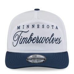 Minnesota Timberwolves 2025 NBA Draft On-Stage Nylon 19TWENTY Adjustable Hat - White/Navy on sale