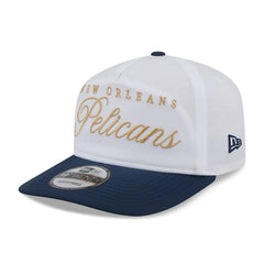 New Orleans Pelicans 2025 NBA Draft On-Stage Nylon 19TWENTY Adjustable Hat - White/Navy discount