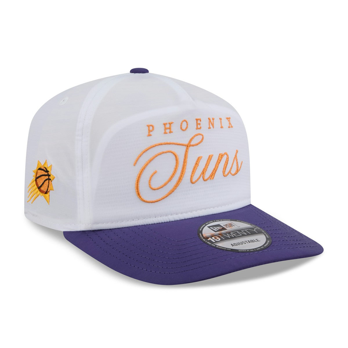Phoenix Suns 2025 NBA Draft On-Stage Nylon 19TWENTY Adjustable Hat - White/Purple cheap