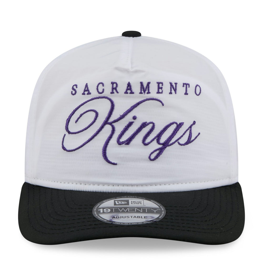 Sacramento Kings 2025 NBA Draft On-Stage Nylon 19TWENTY Adjustable Hat - White/Black on sale