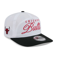 Chicago Bulls 2025 NBA Draft On-Stage Nylon 19TWENTY Adjustable Hat - White/Black for sale