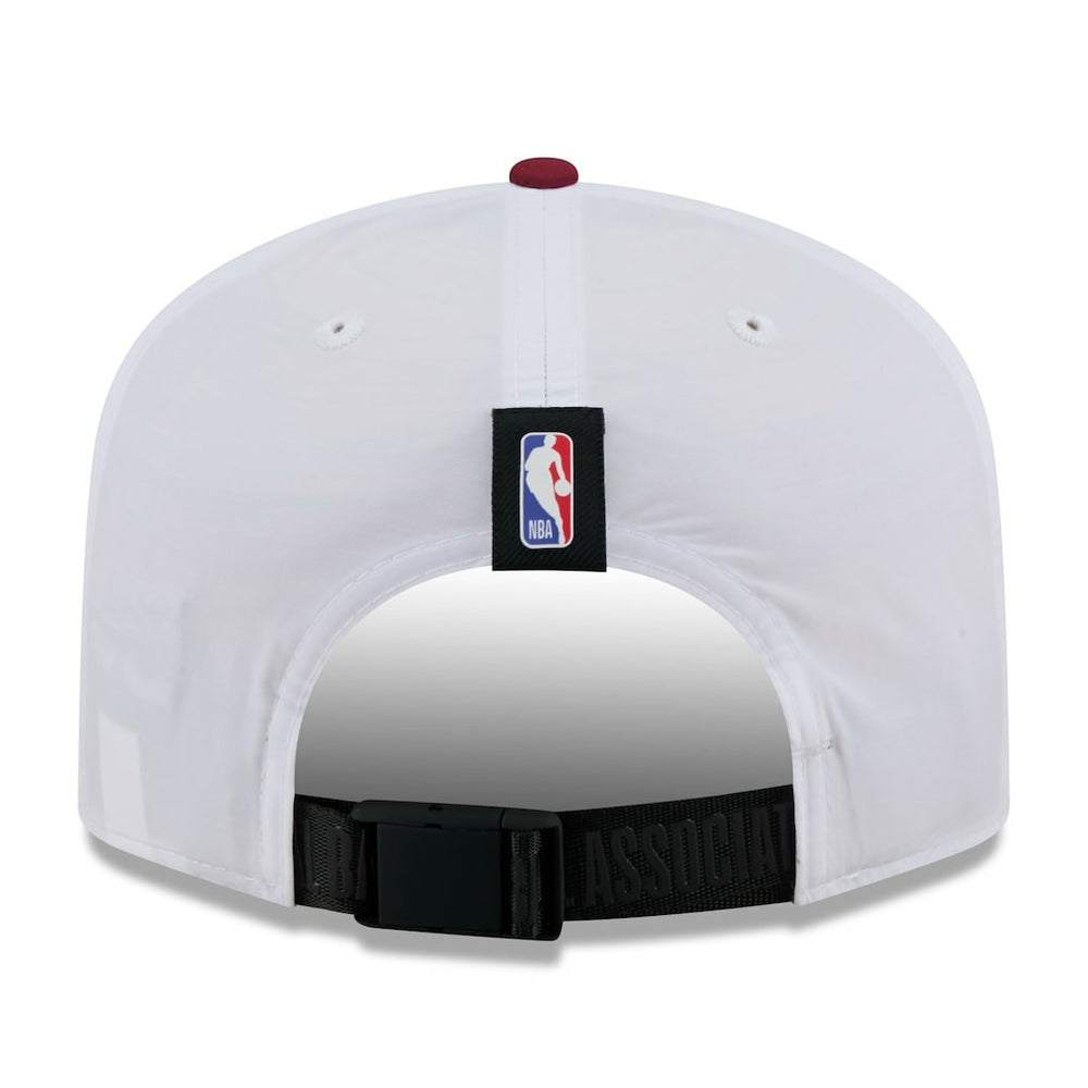 Cleveland Cavaliers 2025 NBA Draft On-Stage Nylon 19TWENTY Adjustable Hat sale - White/Wine on sale