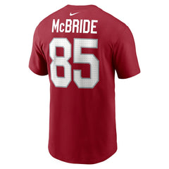 Trey McBride Arizona Cardinals Name & Number T-Shirt - Cardinal cheap