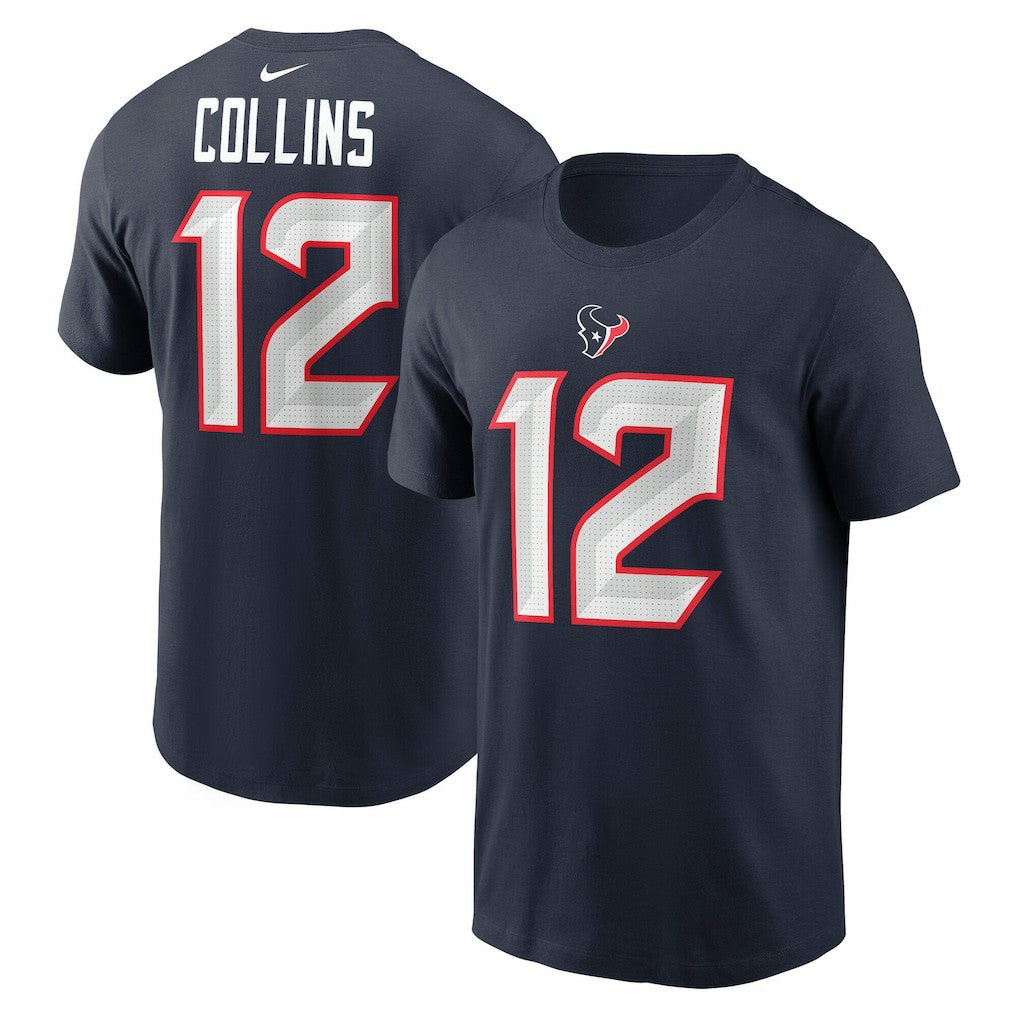 Nico Collins Houston Texans Name & Number T-Shirt - Navy sale