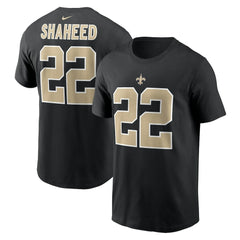 Rashid Shaheed New Orleans Saints Name & Number T-Shirt - Black sale