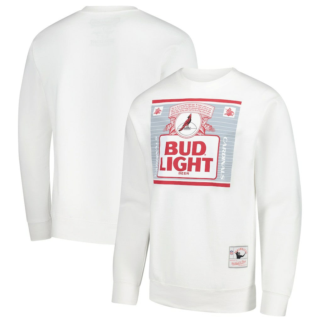 Arizona Cardinals x Bud Light The Crest Pullover Sweatshirt - White online