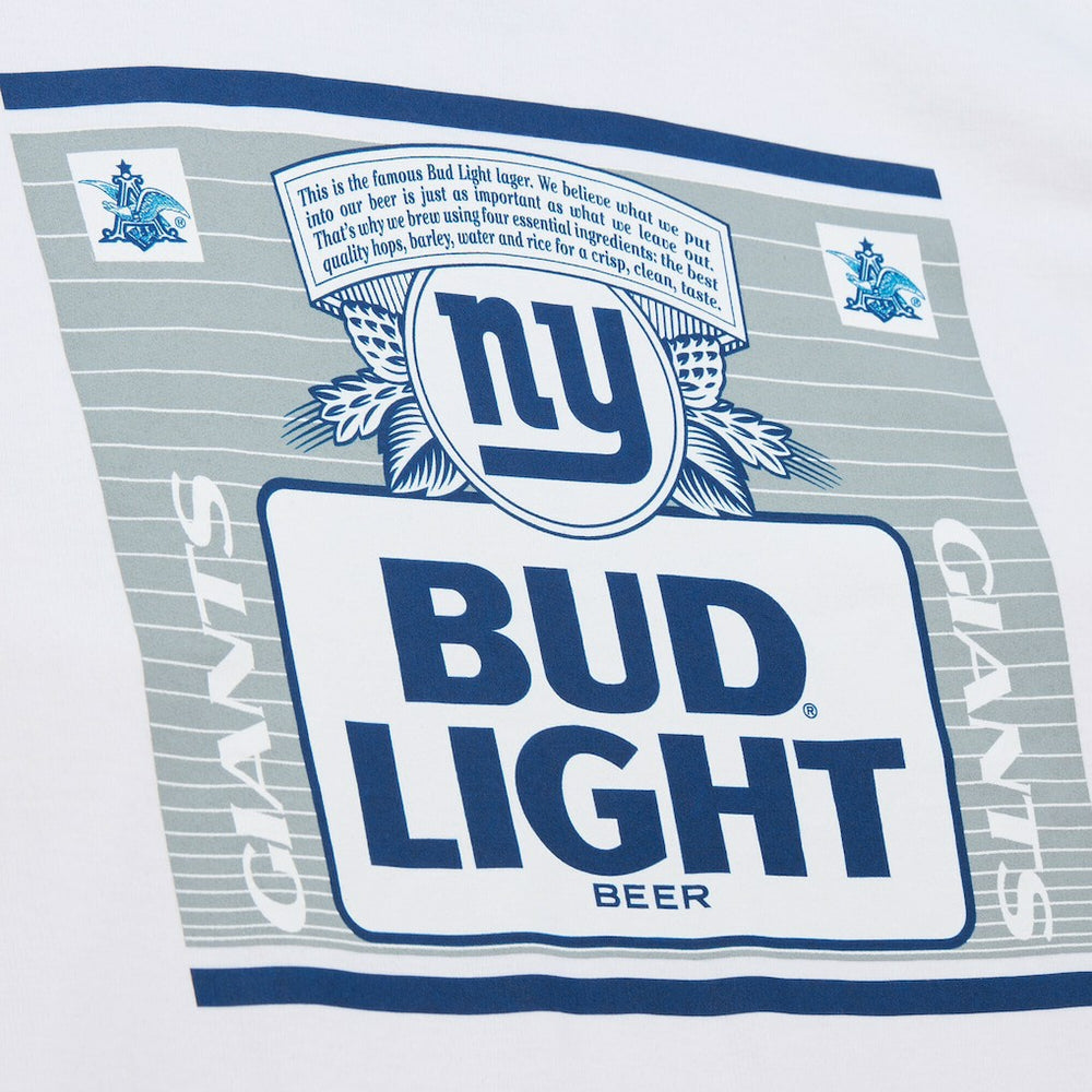 New York Giants x Bud Light The Crest Pullover Sweatshirt - White for sale