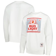 Tampa Bay Buccaneers x Bud Light The Crest Pullover Sweatshirt - White discount