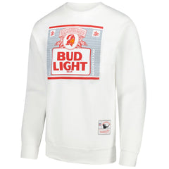 Tampa Bay Buccaneers x Bud Light The Crest Pullover Sweatshirt - White discount