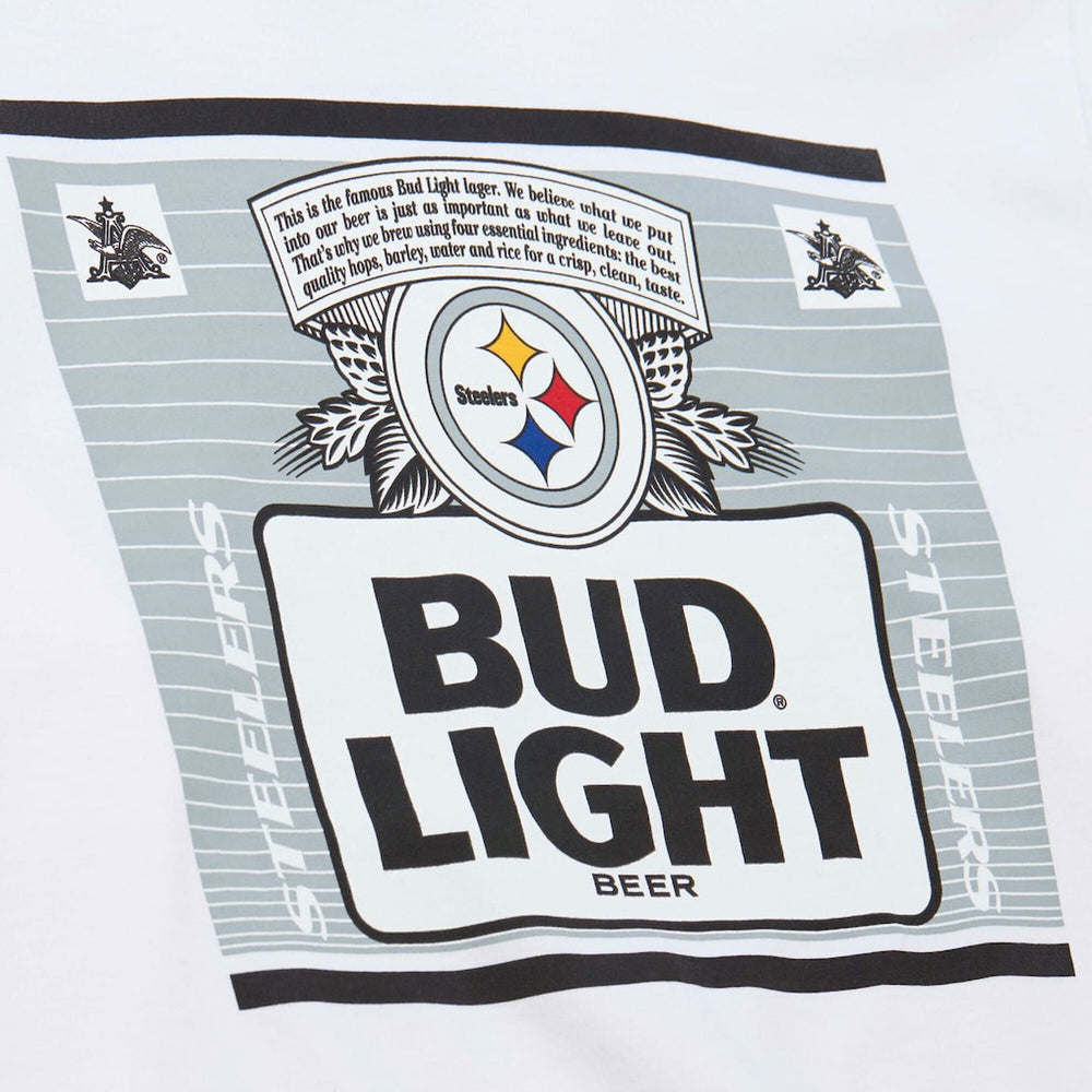 Pittsburgh Steelers x Bud Light The Crest Pullover Sweatshirt - White online