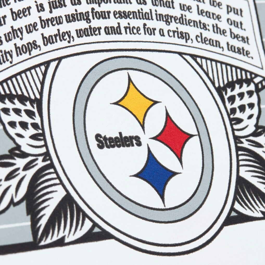 Pittsburgh Steelers x Bud Light The Crest Pullover Sweatshirt - White online