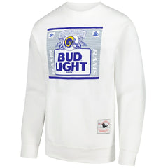 Los Angeles Rams x Bud Light The Crest Pullover Sweatshirt - White outlet