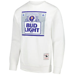 Denver Broncos x Bud Light The Crest Pullover Sweatshirt - White discount