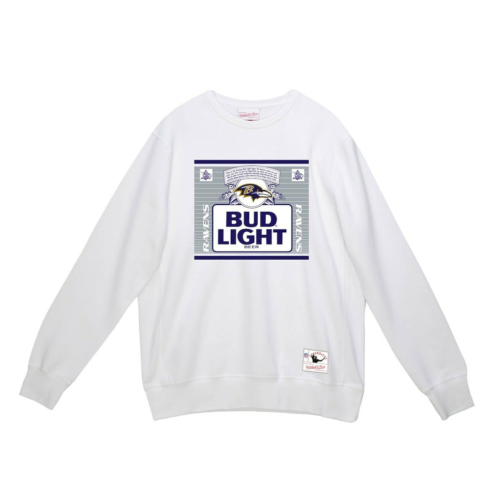 Baltimore Ravens x Bud Light The Crest Pullover Sweatshirt - White outlet