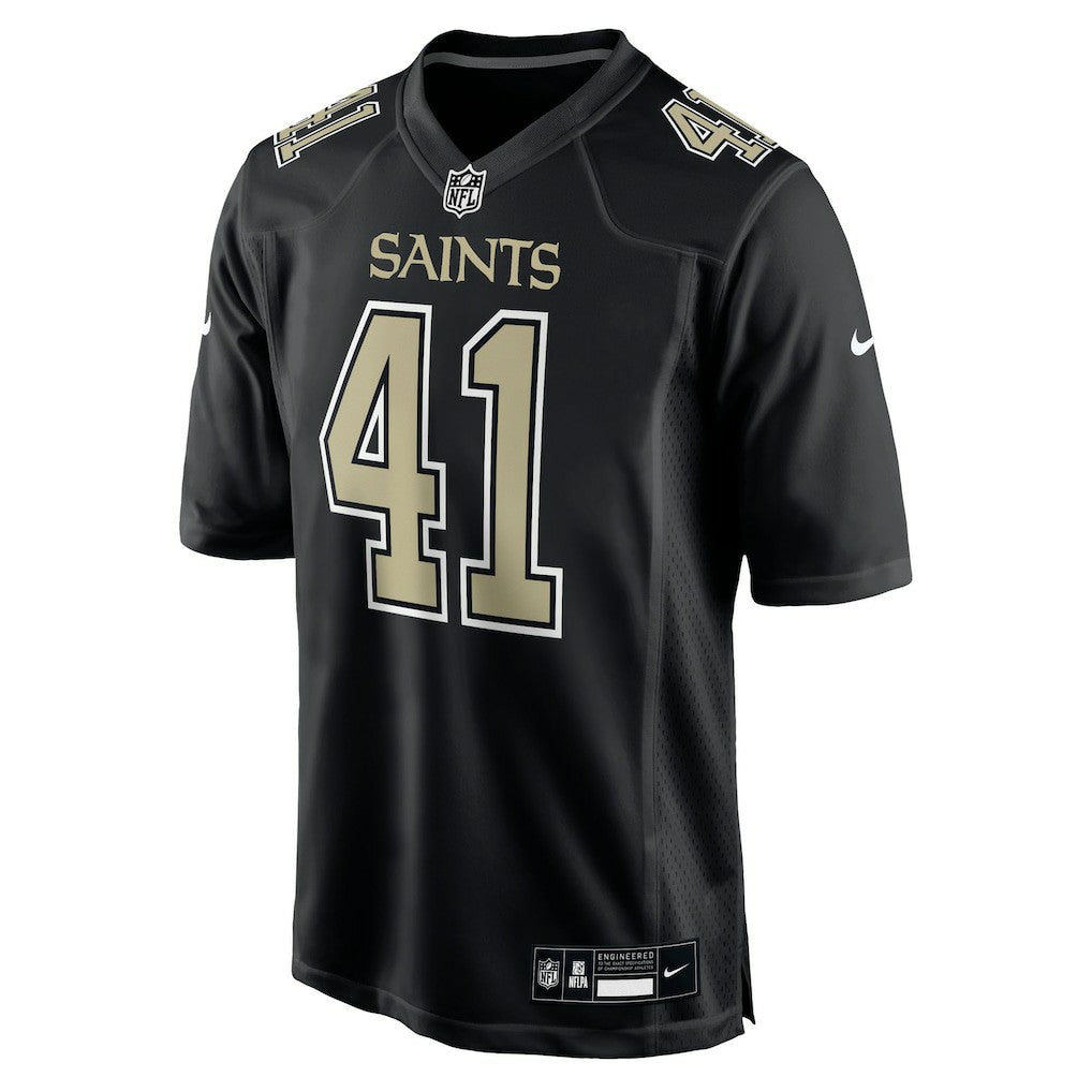 Alvin Kamara New Orleans Saints Fashion Game Jersey - Carbon Black on sale