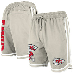 Kansas City Chiefs New Era Stone Multi Patch Shorts - Light Beige for sale