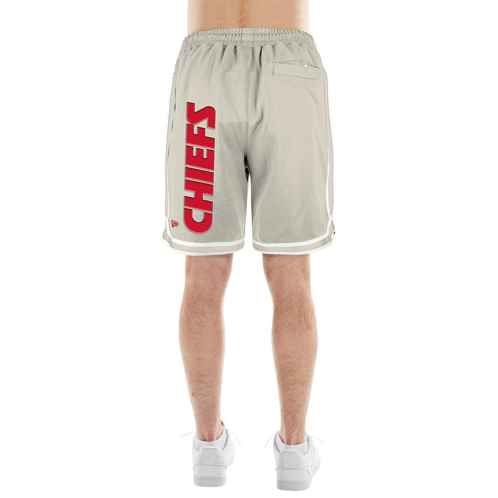 Kansas City Chiefs New Era Stone Multi Patch Shorts - Light Beige for sale