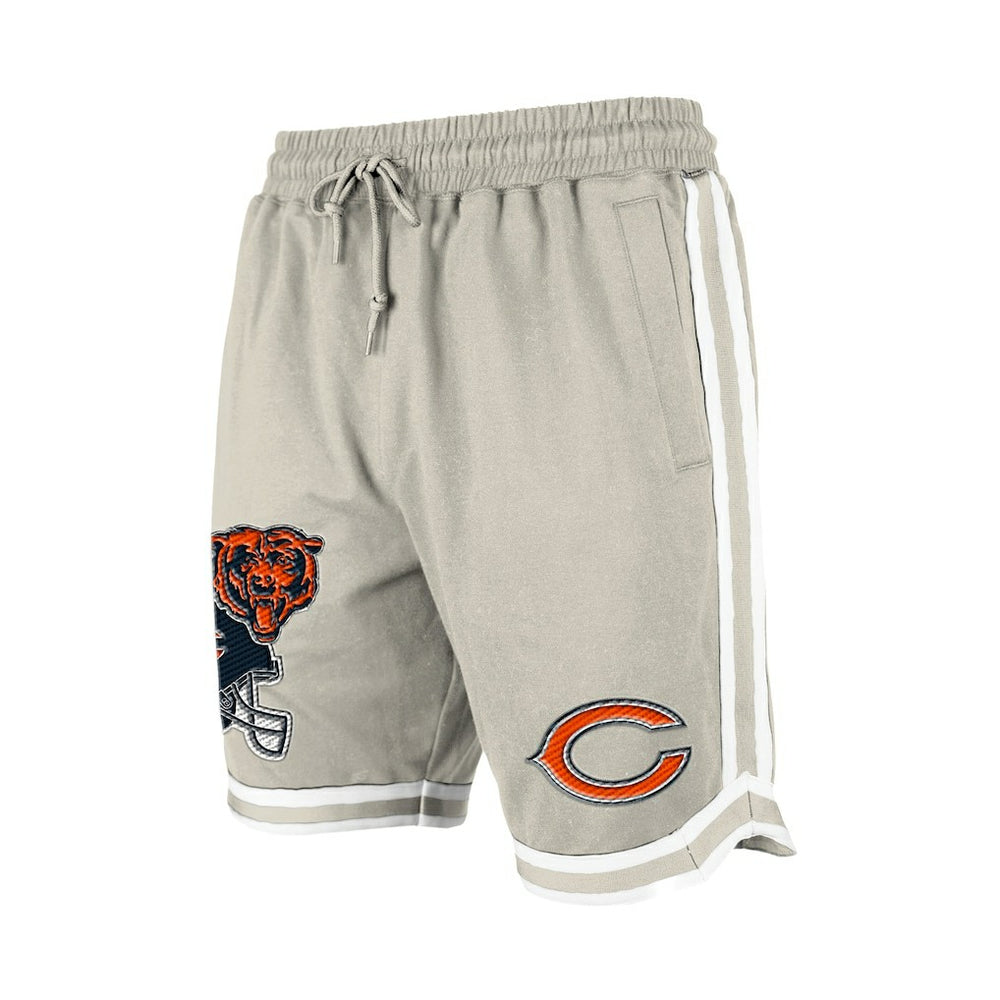 Chicago Bears New Era Stone Multi Patch Shorts - Light Beige sale