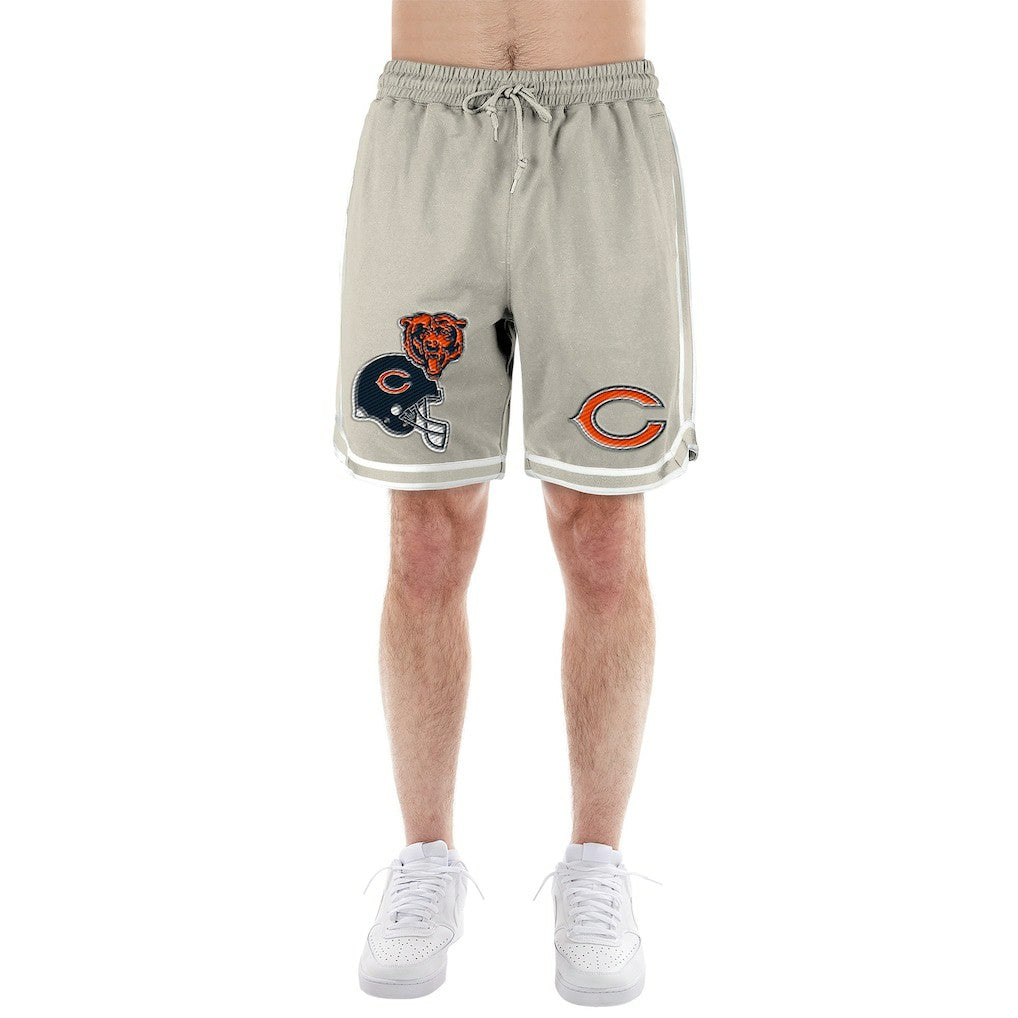 Chicago Bears New Era Stone Multi Patch Shorts - Light Beige sale