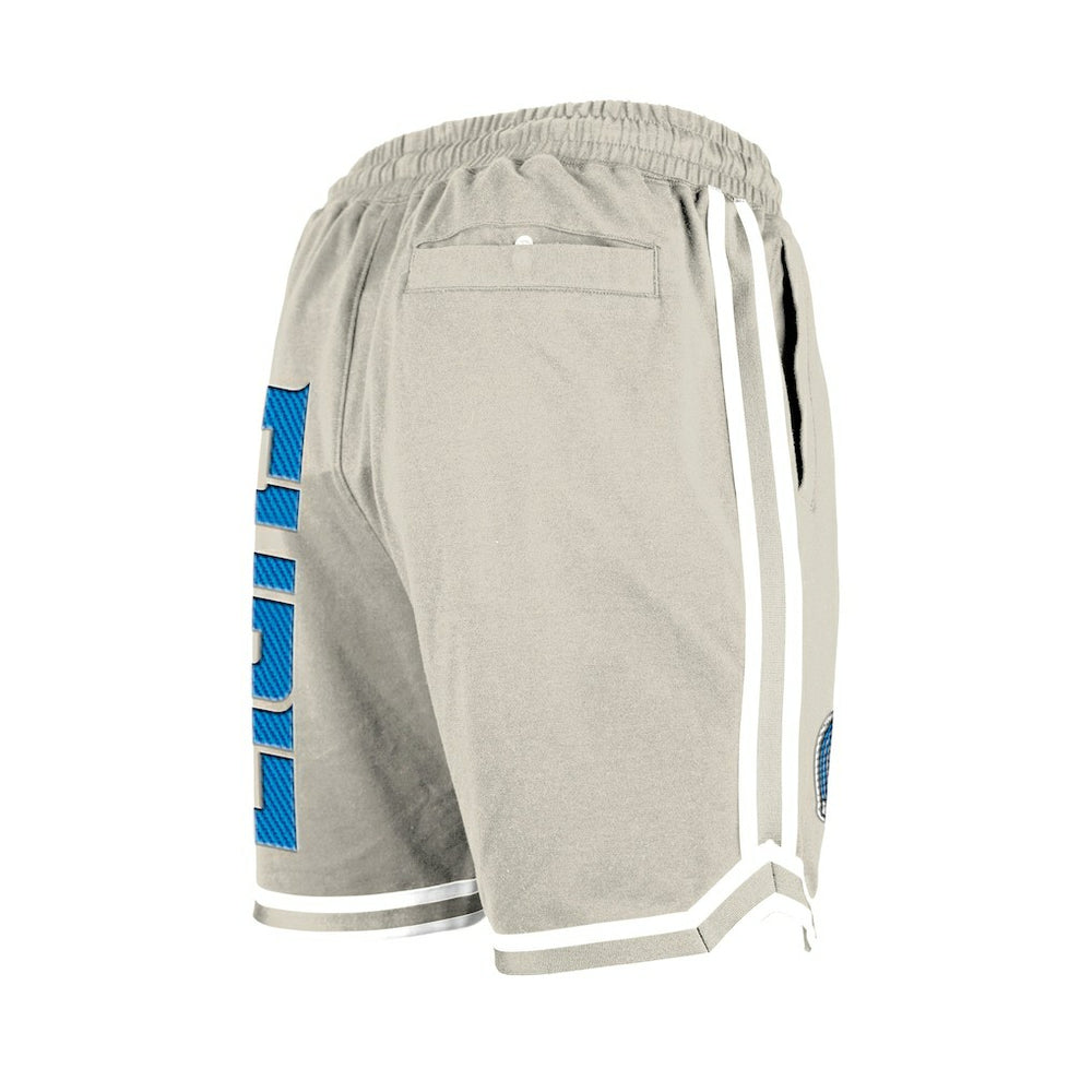 Detroit Lions New Era Stone Multi Patch Shorts - Light Beige cheap
