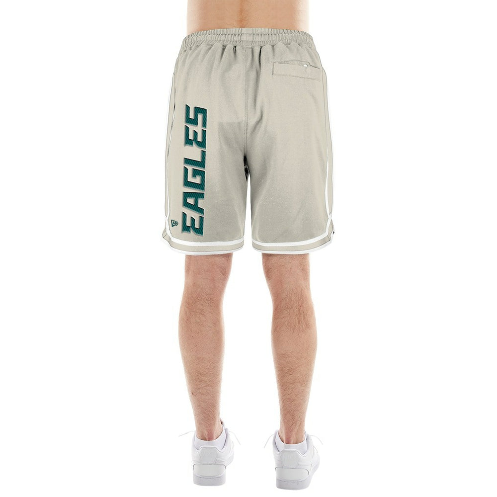 Philadelphia Eagles New Era Stone Multi Patch Shorts - Light Beige outlet