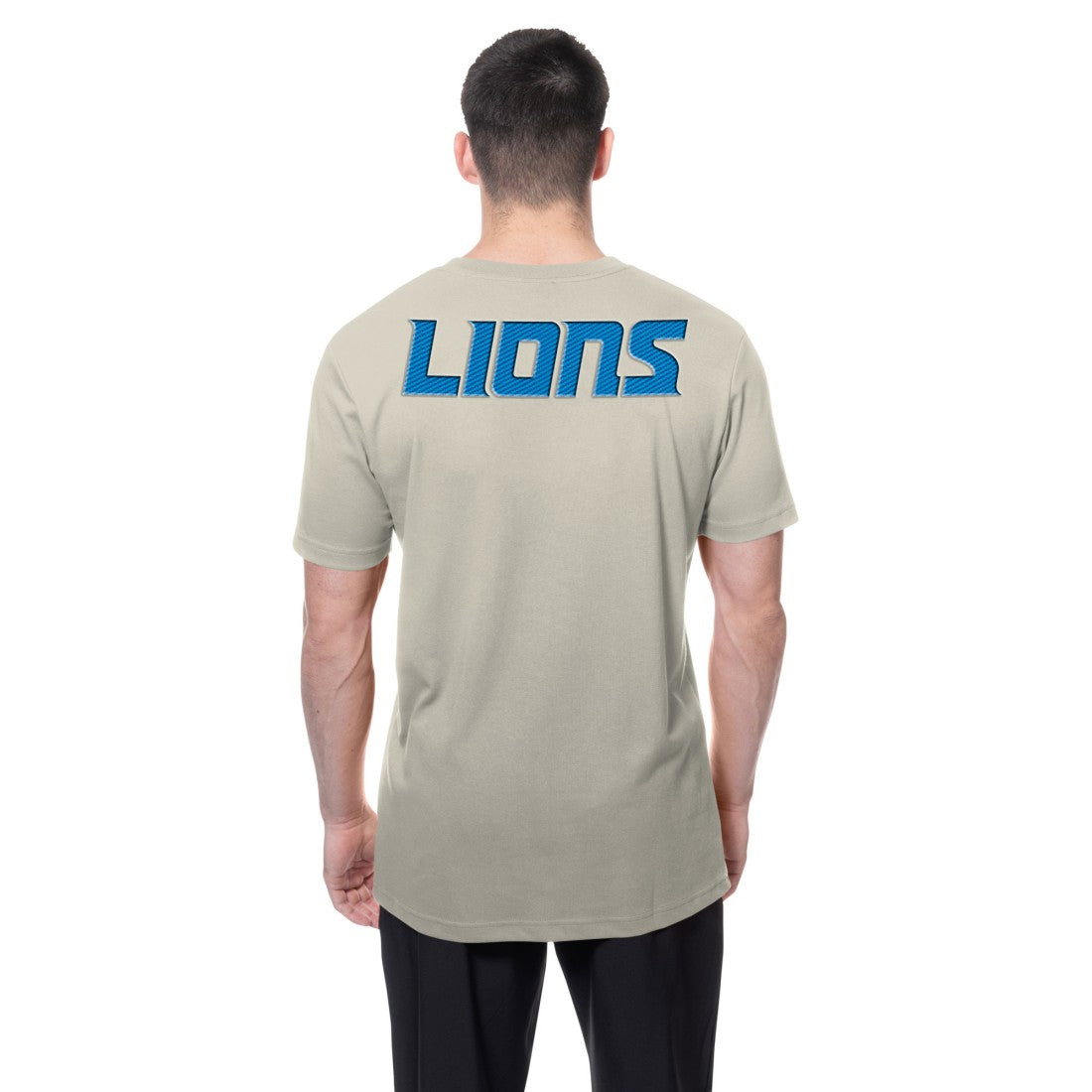 Detroit Lions New Era Multi Patch T-Shirt - Light Beige discount