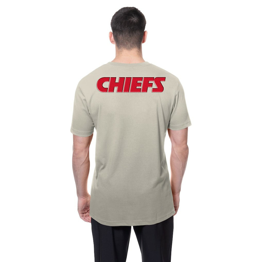 Kansas City Chiefs New Era Multi Patch T-Shirt - Light Beige sale