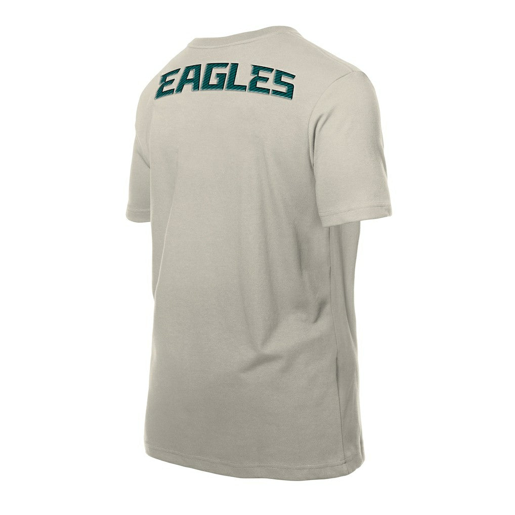 Philadelphia Eagles New Era Multi Patch T-Shirt - Light Beige outlet
