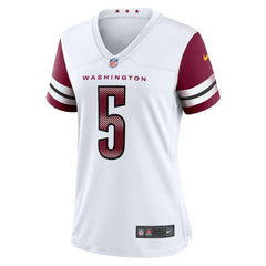 Jayden Daniels Washington Commanders Women's Game Jersey - White sale
