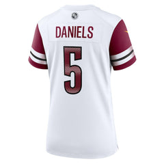 Jayden Daniels Washington Commanders Women's Game Jersey - White sale