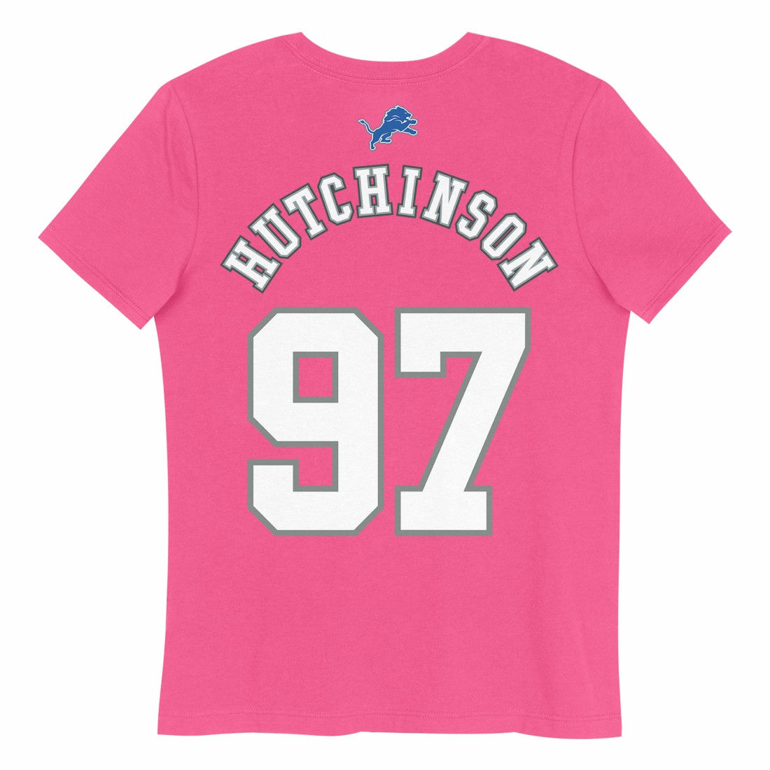 Aidan Hutchinson Detroit Lions Girls Youth Player Name & Number T-Shirt - Pink cheap
